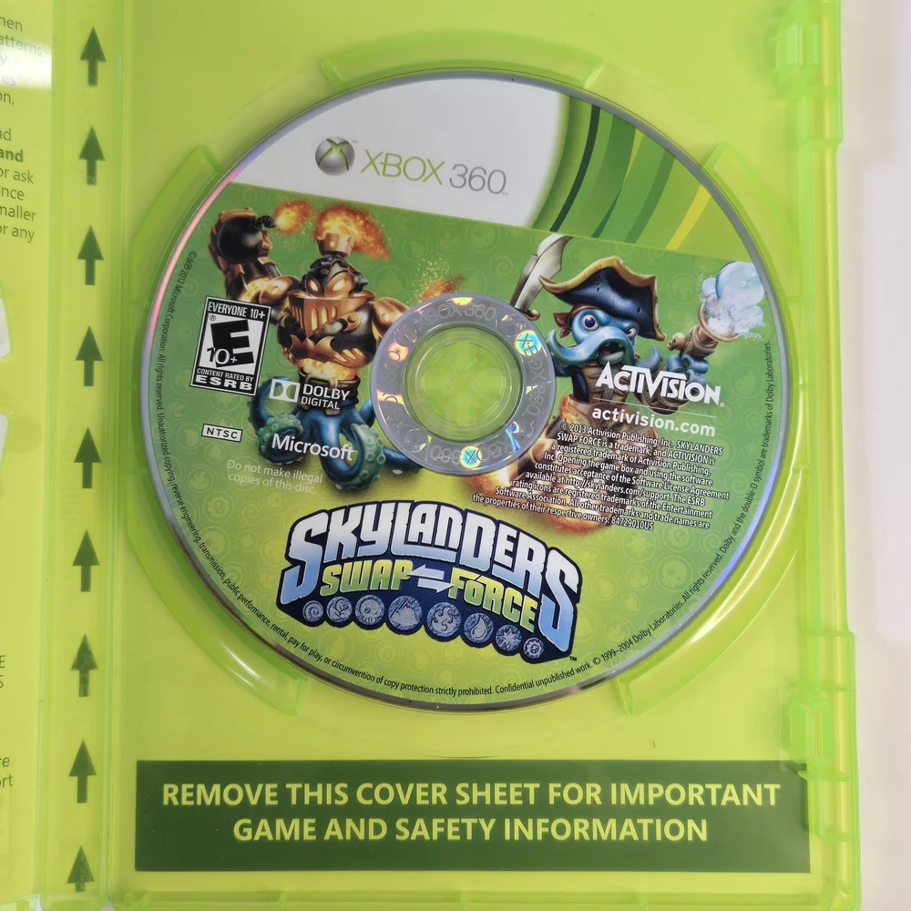 Skylanders Swap Force for Xbox 360 - Activision - Not For Resale Version